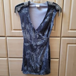 Frederick's of Hollywood Dress Mini Lace Chain Sz Small